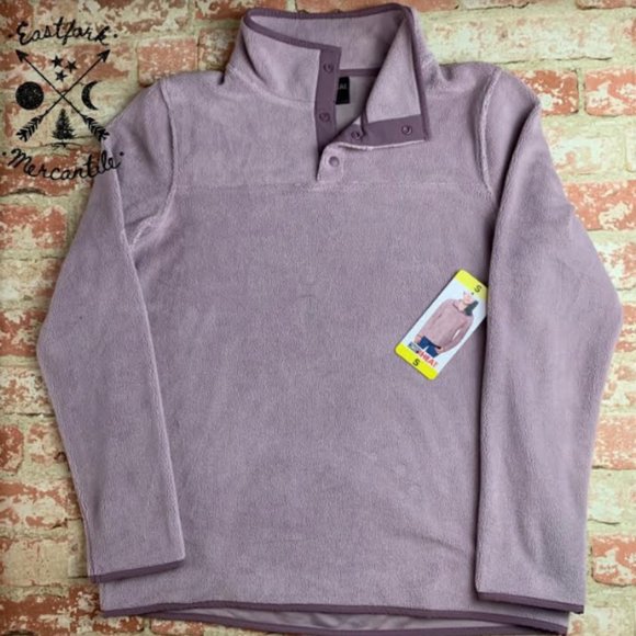 NWT 32 Degrees Ladies Fleece Pullover Sweater S - Picture 2 of 5